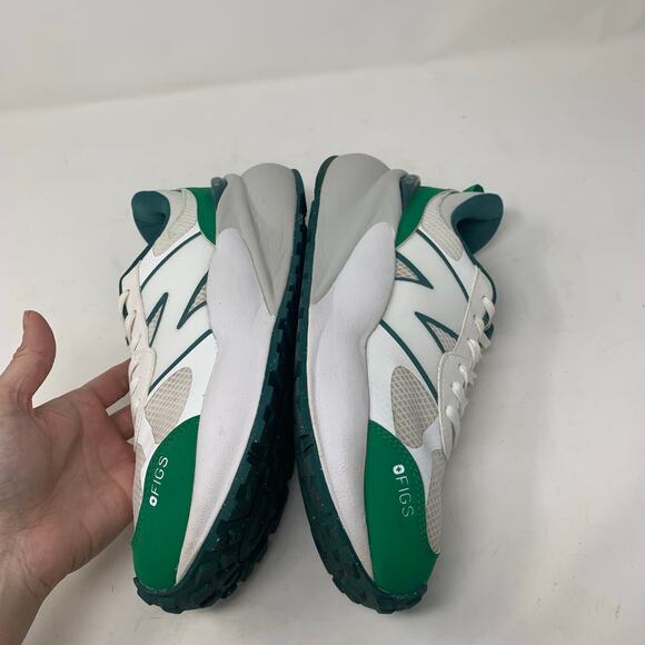Figs x New Balance 3447 Evergreen White Lace Up Shoes Men’s Size 9 Womens 10.5 main image 4